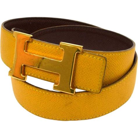 hermes belt yellow|hermes belt price in rands.